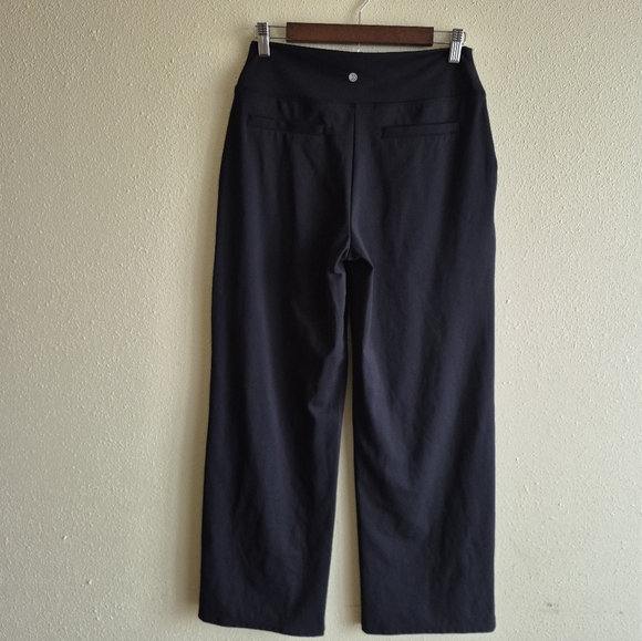 G4free Wide Leg Womens Yoga Pants Black Size Large - Picture 5 of 10